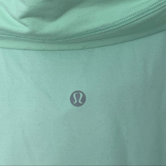 Lululemon Heart Healthy Pullover 6 Fresh Teal Mint, RULU Fabric, PERFECT! - Picture 7 of 10